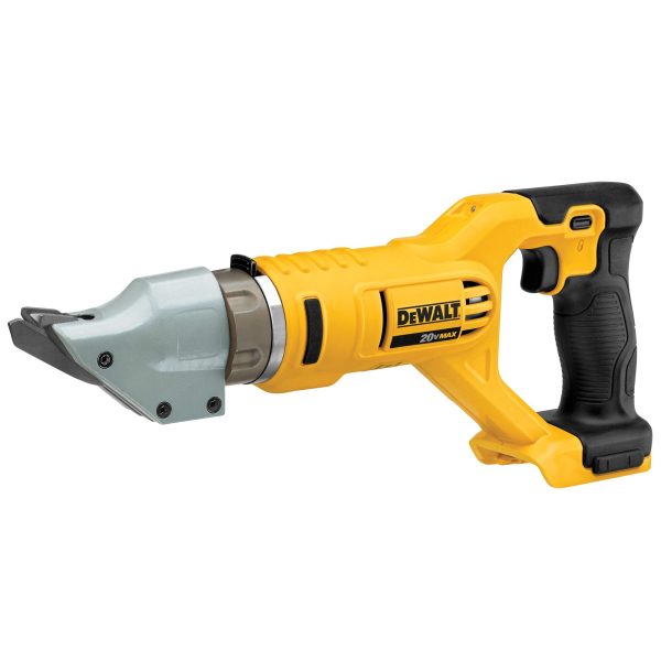 20V Cordless Metal Shears - 16 Gauge Swivel Head Sheet Metal Cutter With LED Light