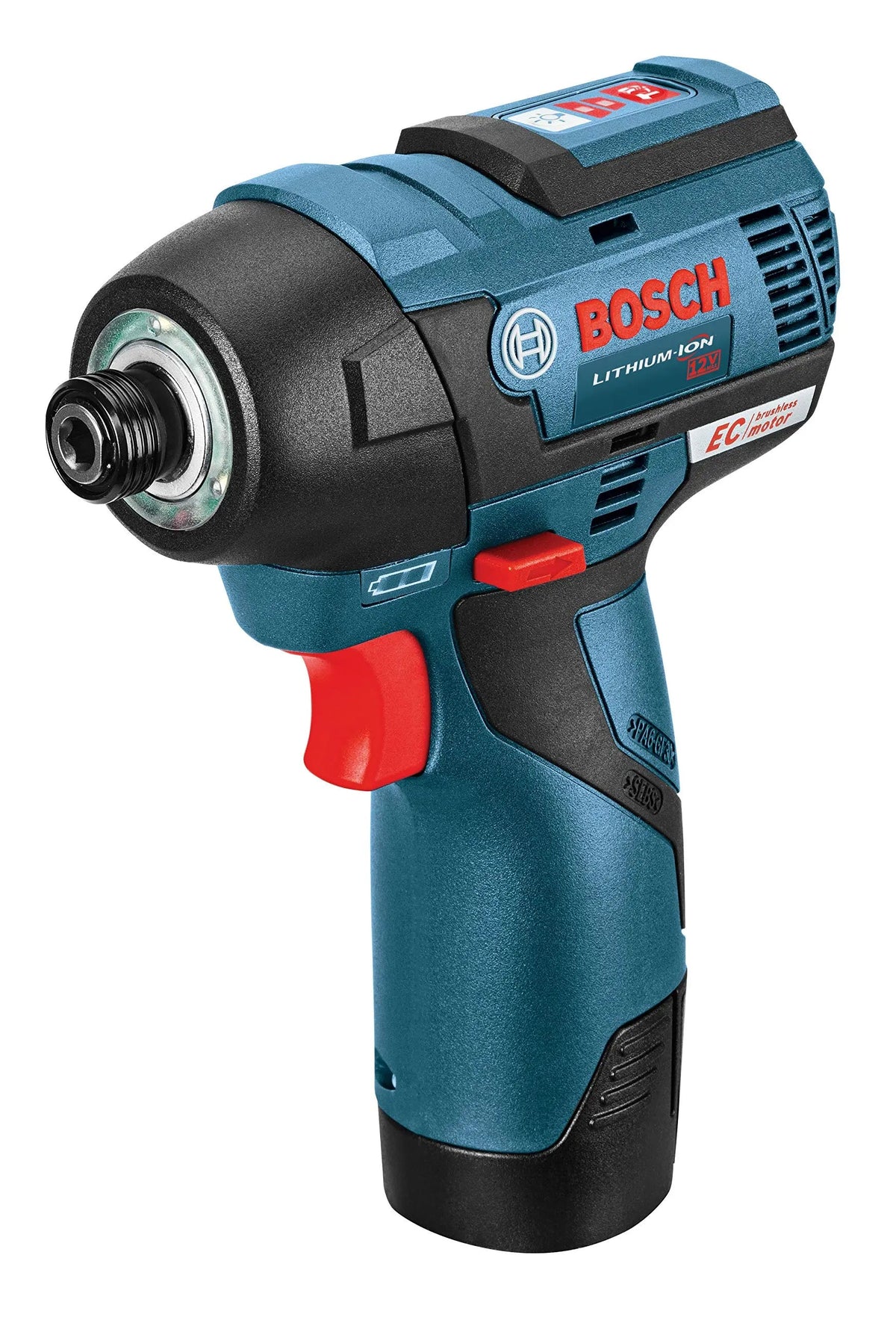 BOSCH 12V Max Cordless Drill/Driver And Impact Driver Combo Kit With 2 Batteries, Charger And Case - CLPK22-120