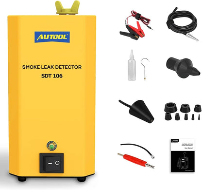 AUTOOL Automotive Smoke Leak Detector for 12V Vehicles - SDT 202, SDT205, SDT103, SDT106, SDT 206
