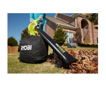 RYOBI Vac Attack 40V Cordless Leaf Vacuum & Mulcher With 2x 5.0Ah Batteries & Charger - RY40451-2B