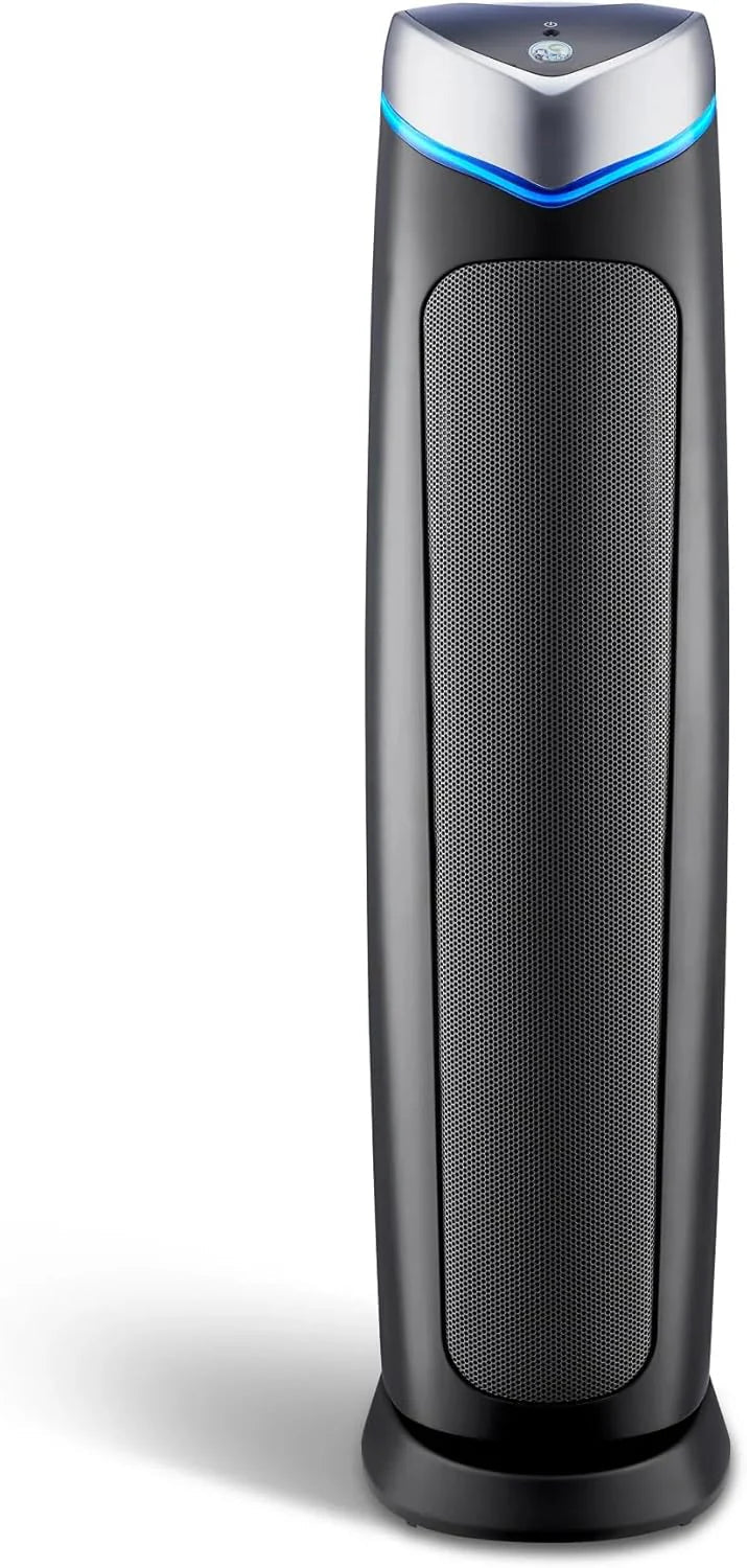 5-In-1 HEPA Air Purifier For Home, 915 Sq. Ft., 28 Inch Tower, Black - ac5250wpt/ac5250pt
