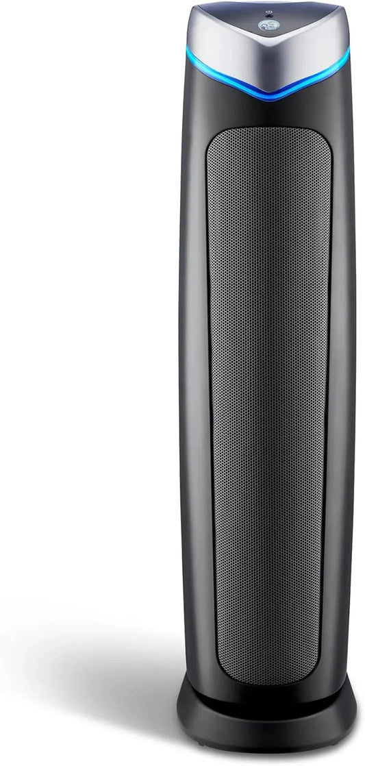 5-In-1 HEPA Air Purifier For Home, 915 Sq. Ft., 28 Inch Tower, Black - ac5250wpt/ac5250pt
