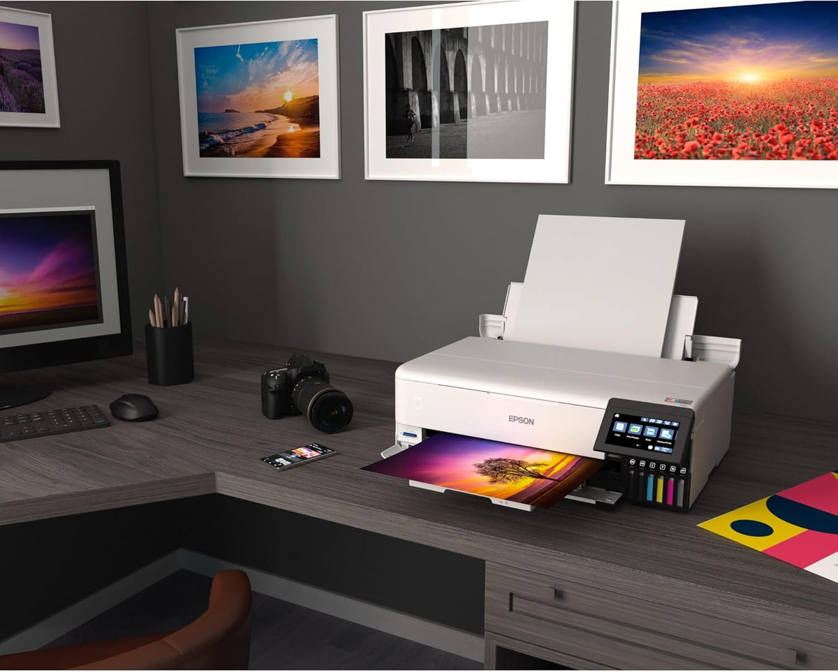 Wireless Wide-Format All-In-One Ink Tank Color Printer With Scanner And Copier
