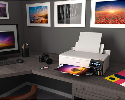 Wireless Wide-Format All-In-One Ink Tank Color Printer With Scanner And Copier