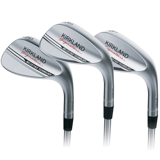 Kirkland Signature 3-Piece Right-Handed Golf Wedge Set - 52, 56, 60