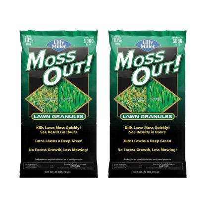 Lilly Miller Moss Out Lawn Granules, 20 Lb - 5601151