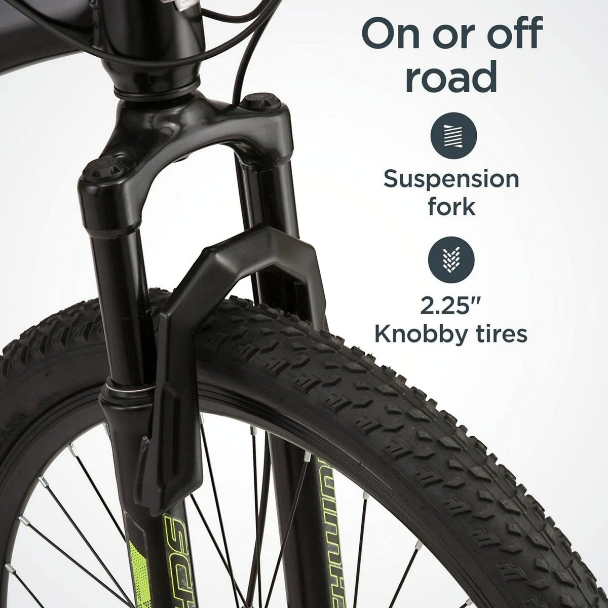 Schwinn Sidewinder Mountain Bike, 26-Inch Wheels, 21 Speeds, Black - S2792WMDS