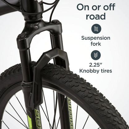 Schwinn Sidewinder Mountain Bike, 26-Inch Wheels, 21 Speeds, Black - S2792WMDS