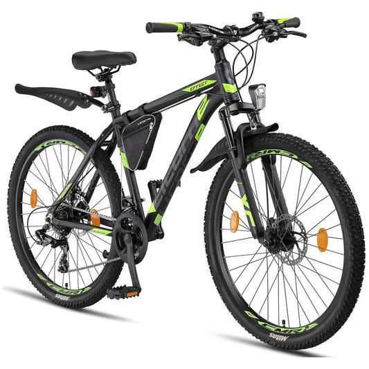 Licorne Mountain Bike, Aluminum Frame, 26.0, 27.5, 29.0 Inches, 66 cm - Effect Premium