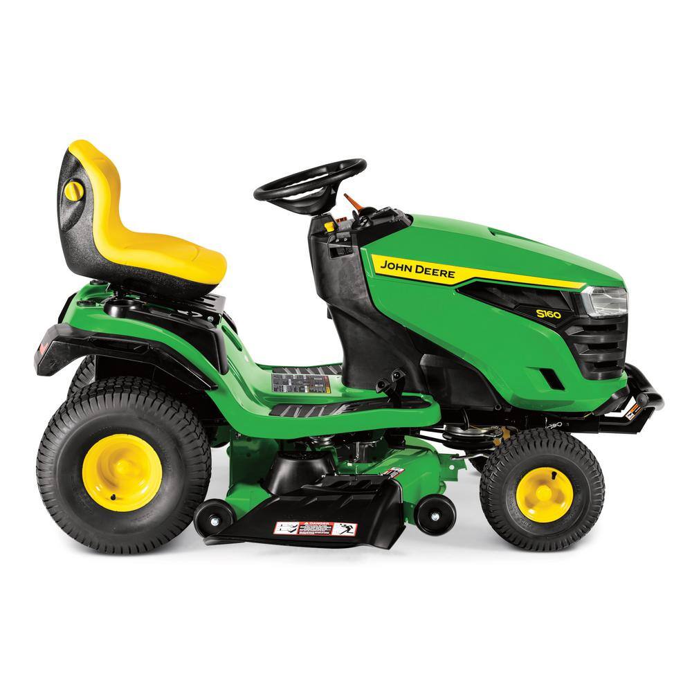 John Deere S160 48 in 24 HP V-Twin ELS Gas Hydrostatic Riding Lawn Tractor - BG21211