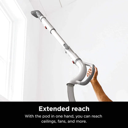 Navigator Professional Upright Vacuum, White, 13.7 Pounds, 14.96in D x 11.4in W x 45.5in H
