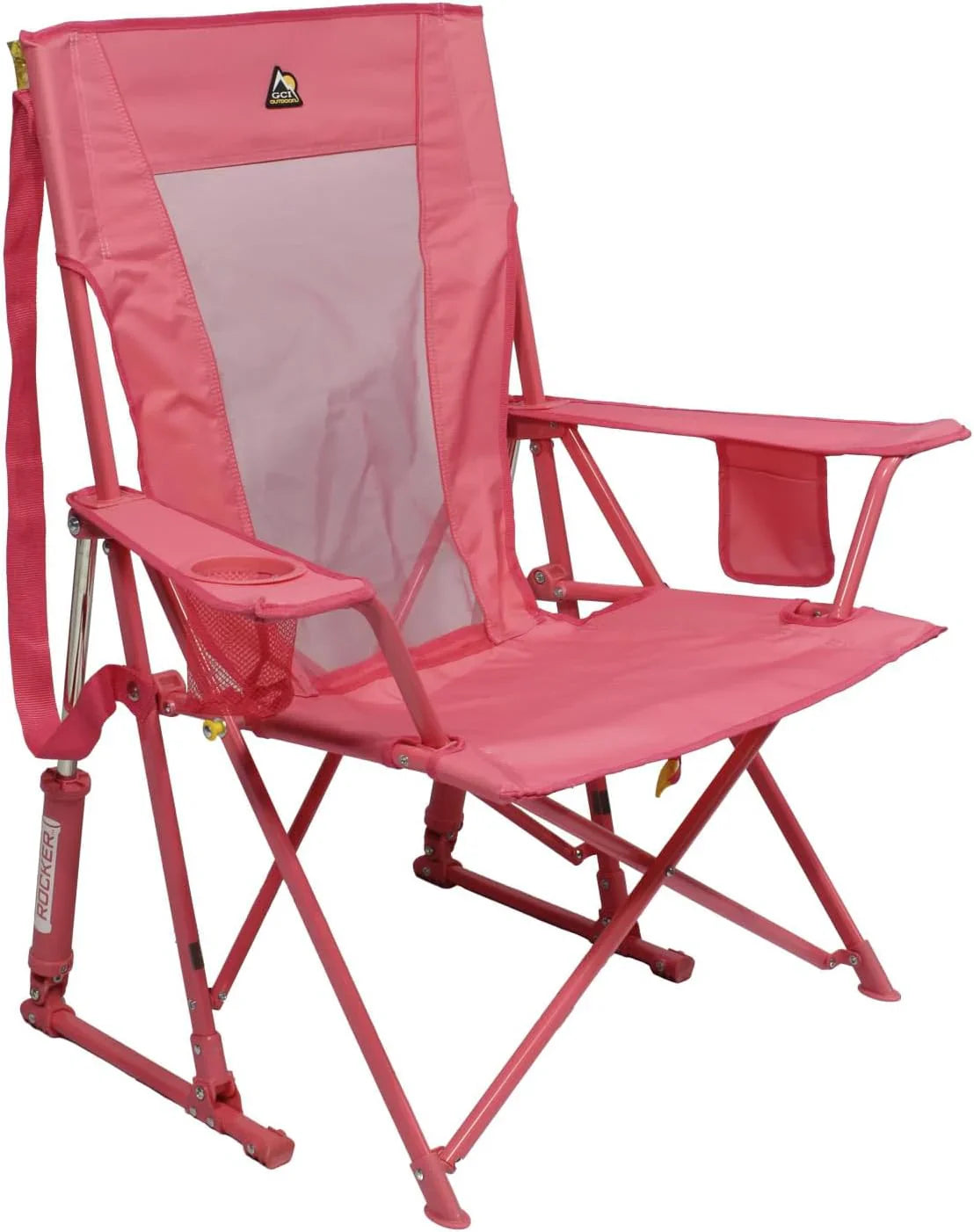 GCI Outdoor Sunshade Rocker Outdoor Rocking Chair With Canopy