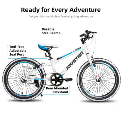 JOYSTAR Lubbock Kids Mountain Bike, 20-inch / 24-inch, Single Speed - Lubbock