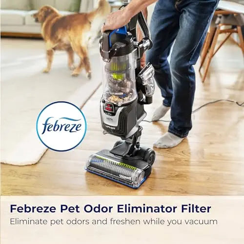 BISSELL Pet Hair Eraser Turbo Lift-Off Vacuum With Self-Cleaning Brush Roll And HEPA Filtration