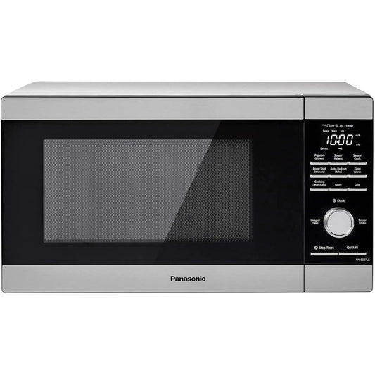 Panasonic Countertop Microwave Oven, 1.3 Cu. Ft., 1100W, Stainless Steel