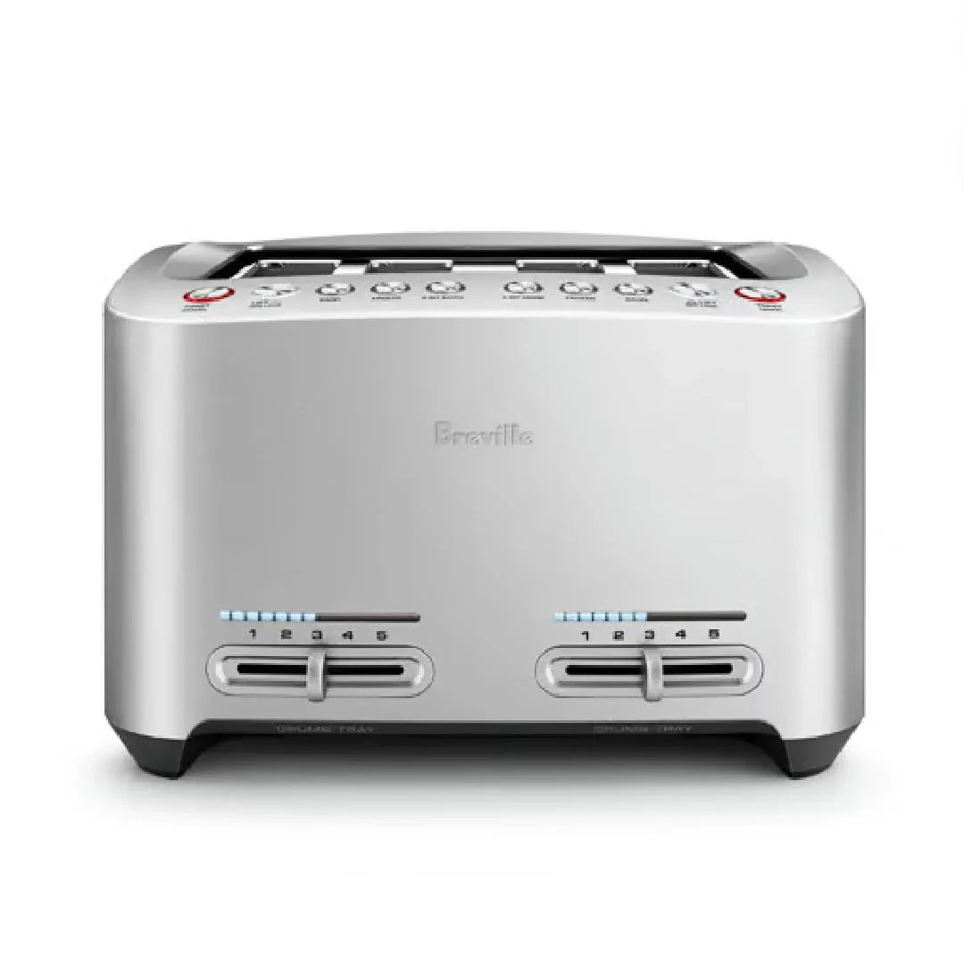 Breville Die-Cast Smart Toaster, 2-Slice, Brushed Stainless Steel