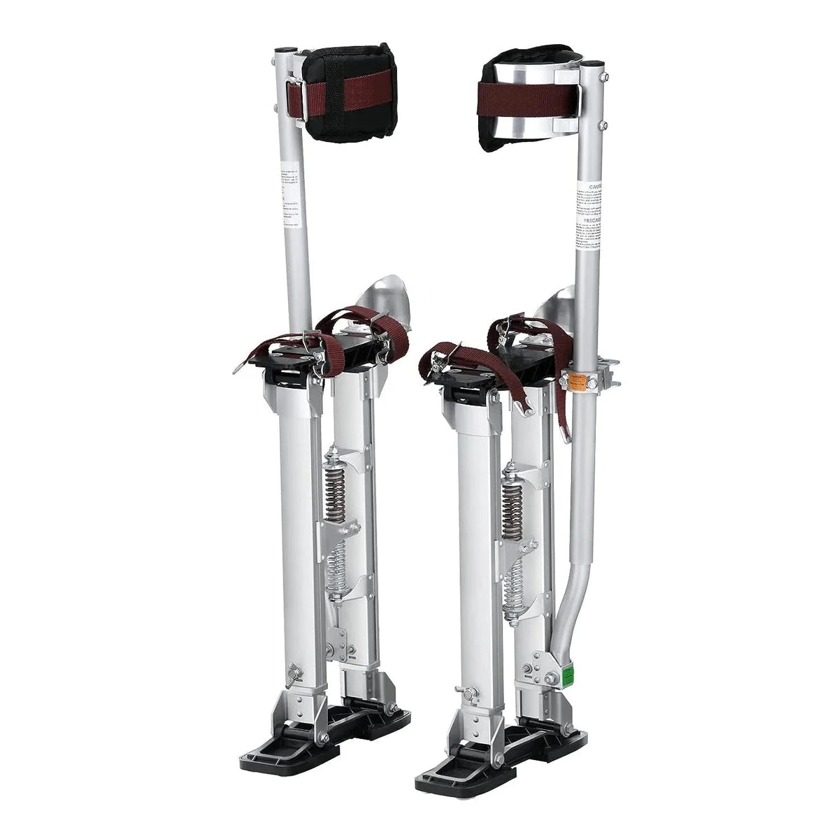 VEVOR Drywall Stilts, 18''-30'' Adjustable Aluminum Tool Stilts With Protective Knee Pads