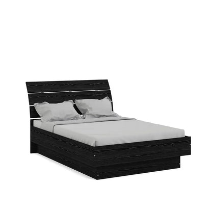 Home Square 2 Piece Furniture Set With Platform Full Bed And 2 Drawer Nightstand