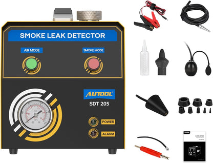 AUTOOL Automotive Smoke Leak Detector for 12V Vehicles - SDT 202, SDT205, SDT103, SDT106, SDT 206