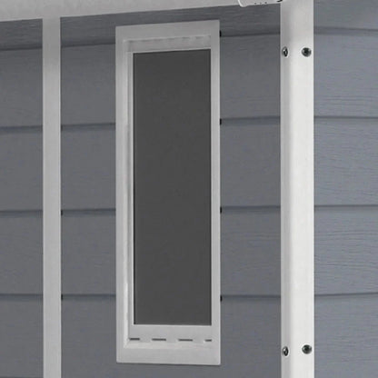 Keter Manor DD 6 X 8 Foot Outdoor Storage Shed, Grey - 213413
