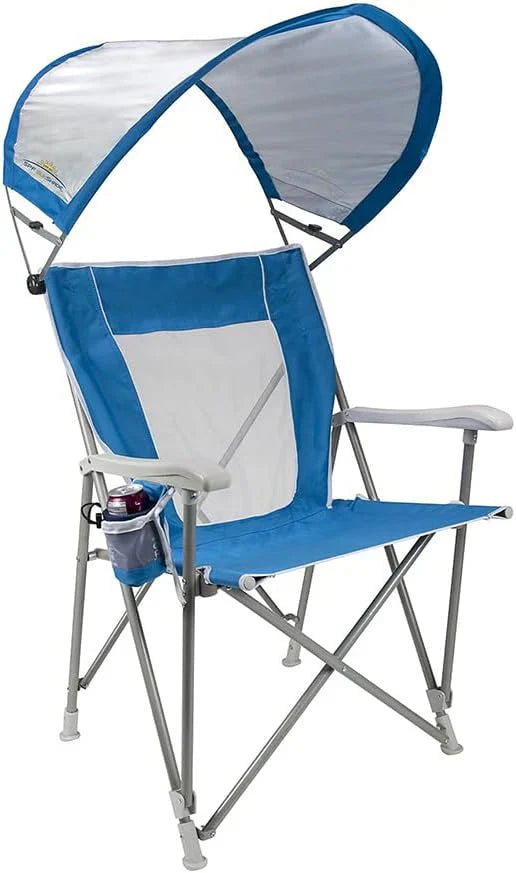 GCI Outdoor Sunshade Rocker Outdoor Rocking Chair With Canopy