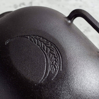 Challenger Breadware Cast Iron Bread Pan, 15.4 in x 10.5 in x 5.4 in, 22 Pounds