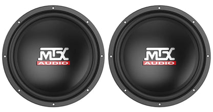 MTX Audio Terminator 12 in 800 Watt 4 Ohm Car Subwoofers - TN12-04