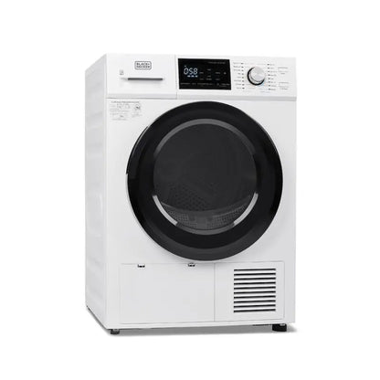 BLACK+DECKER 4.4 Cu. Ft. 240-Volt Ventless Electric Heat Pump Dryer, White - BDFH44M