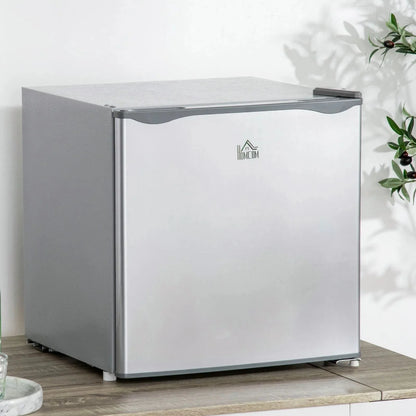 HOMCOM Compact Upright Mini Freezer, 1.1 Cu.Ft, Gray 05
