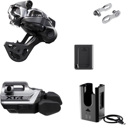 Shimano XTR Di2 Wireless 12-Speed Upgrade Kit With M9250-GS Rear Derailleur And M9250-IR I-SPEC EV Shifter - M9250