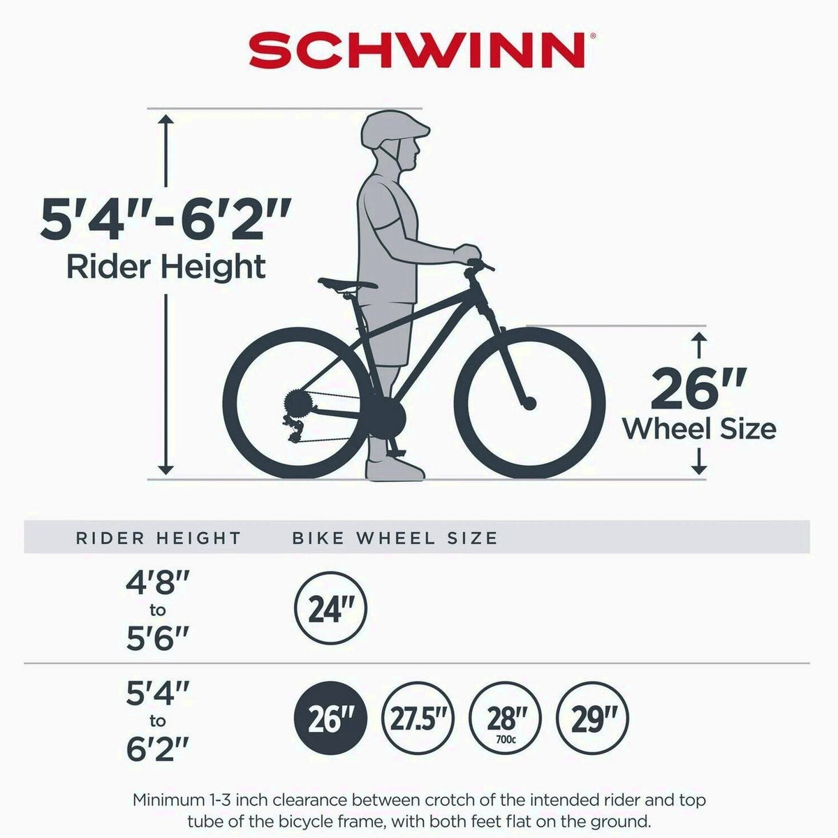 Schwinn Sidewinder Mountain Bike, 26-Inch Wheels, 21 Speeds, Black - S2792WMDS