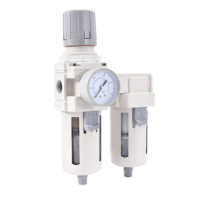 YIYIBYUS 1/2 in NPT Air Pressure Regulator Dryer Filter System With Water Trap Separator
