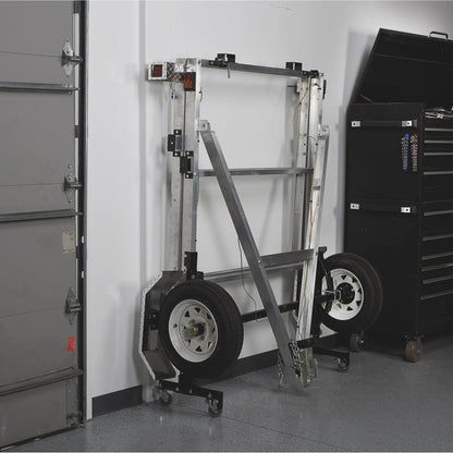 Folding Aluminum Utility Trailer, 4-Ft. x 8-Ft., 1,170-Lb. Load Capacity