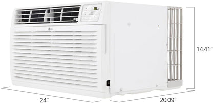 LG 10,000 BTU Through-the-Wall Air Conditioner, 115V, White - Cools Up To 440 Sq. Ft.
