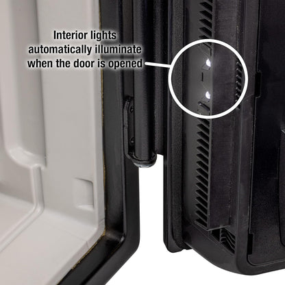 1.23 Cu Ft Waterproof And Fireproof Digital Safe Box - Alloy Steel