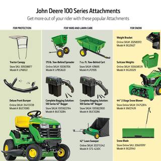 John Deere S160 48 in 24 HP V-Twin ELS Gas Hydrostatic Riding Lawn Tractor - BG21211