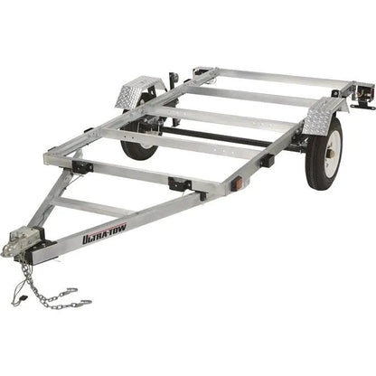 Folding Aluminum Utility Trailer, 4-Ft. x 8-Ft., 1,170-Lb. Load Capacity