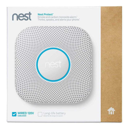 Nest Protect Wired Smoke And Carbon Monoxide Detector - 2nd Generation