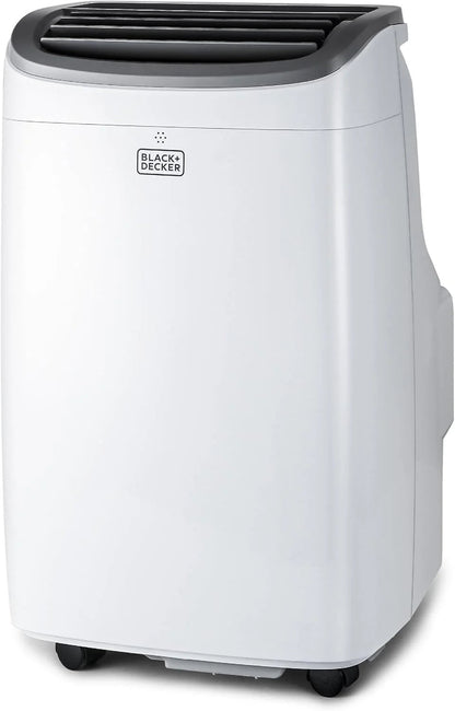 BLACK+DECKER Portable Air Conditioner 10,000 BTU for Rooms up to 450 Sq. Ft., White