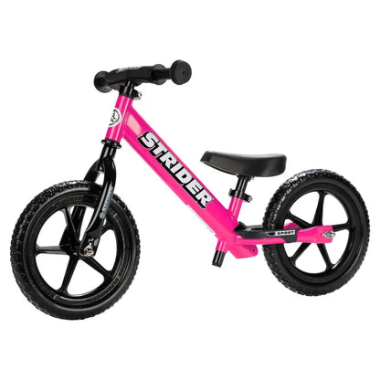 Strider 12 Sport Balance Bike, Pink, Ages 18 Months-5 Years - 12 Sport