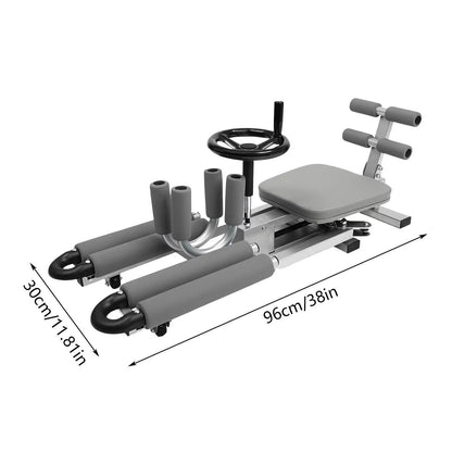 Miumaeov Leg Stretcher Flexibility Training Machine, 330LBS