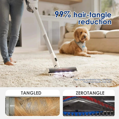 Cordless Stick Handheld Vacuum, 130W, Grey - PURE ONE S11