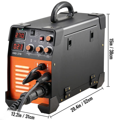BENTISM 270A 110V Flux Core MIG/TIG/MMA 3-in-1 Welder - MIG-270