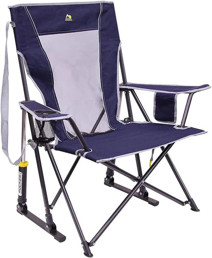 GCI Outdoor Sunshade Rocker Outdoor Rocking Chair With Canopy