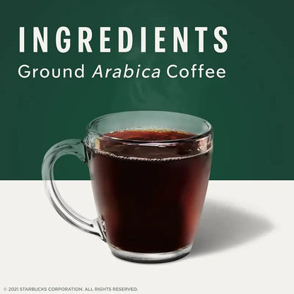 Starbucks Pike Place Roast Medium Coffee K-Cups 96-Count - Keurig Compatible