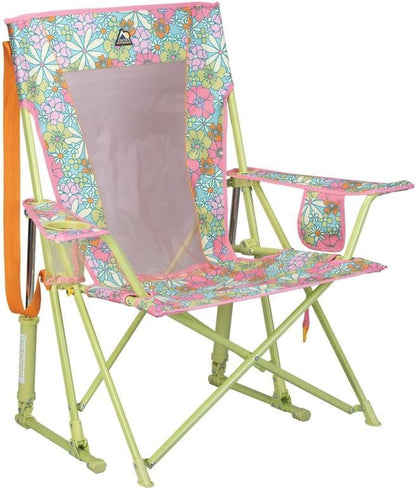 GCI Outdoor Sunshade Rocker Outdoor Rocking Chair With Canopy