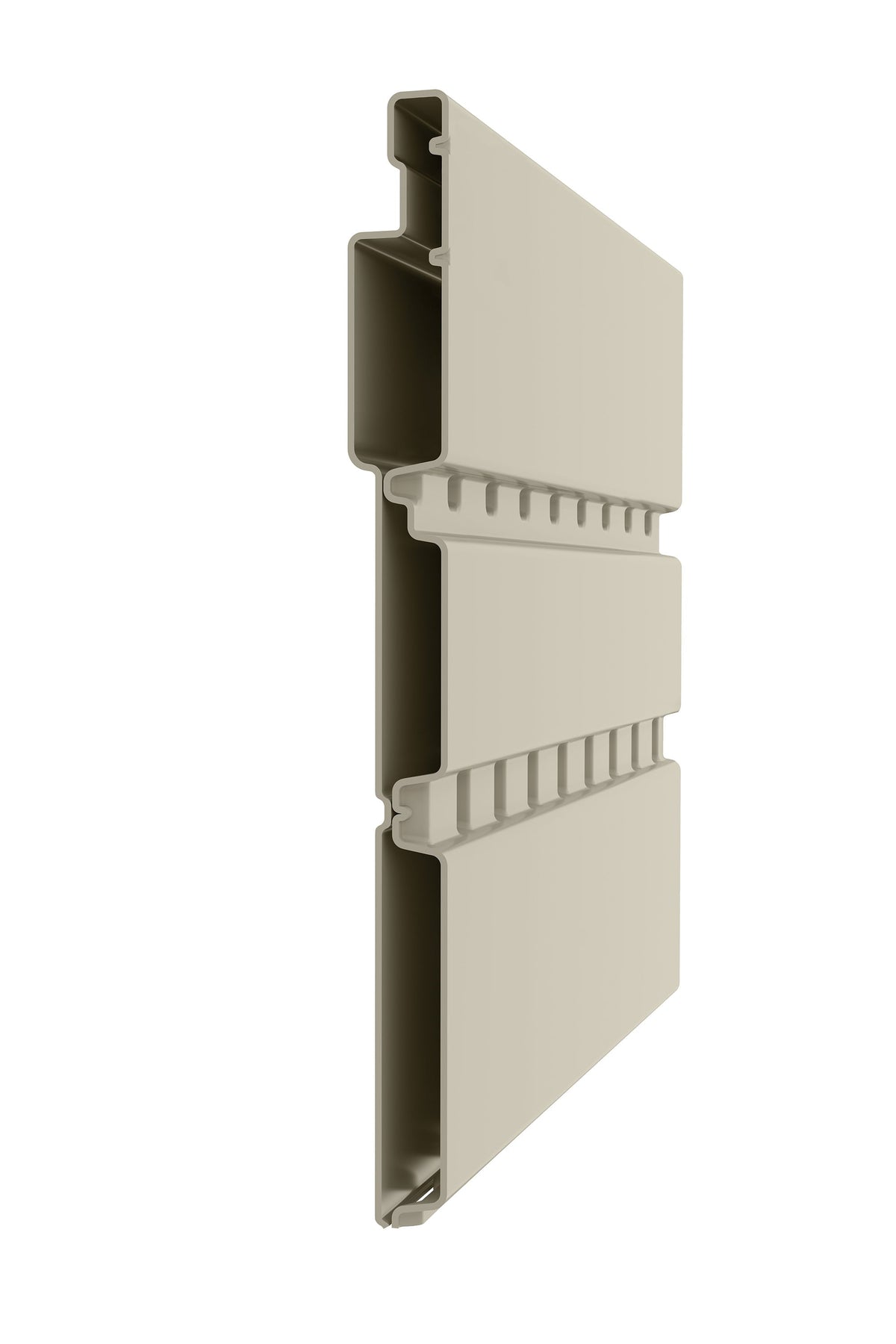 8 x 10 ft Steel-Reinforced Double-Wall Resin Storage Shed - Vanilla