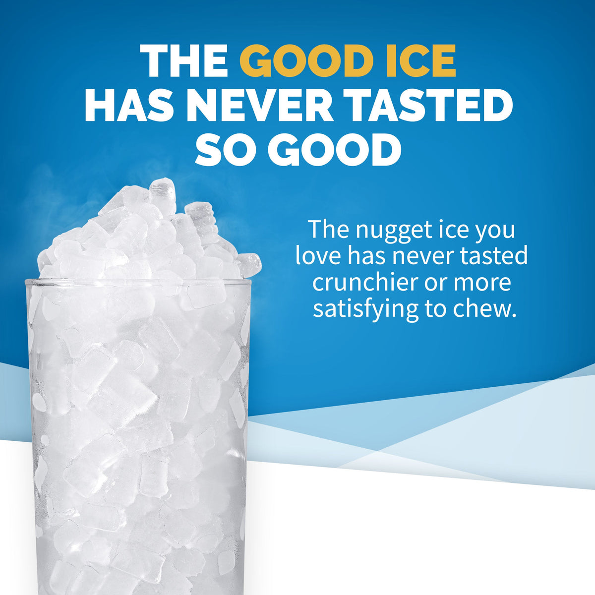 Newair Countertop Nugget Ice Maker, 45 lb, Self-Cleaning, Silver